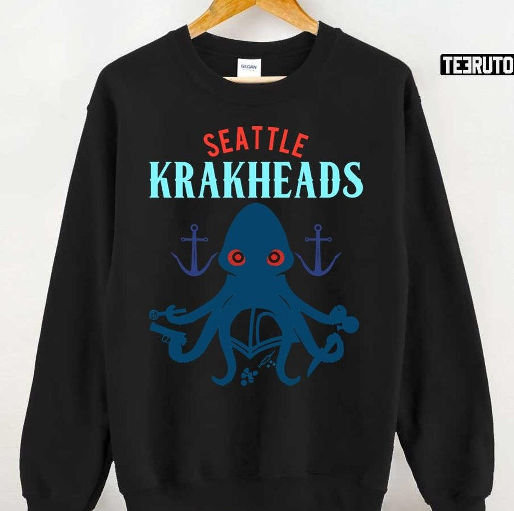 Seattle Krakheads Release The Kraken Unisex T-Shirt