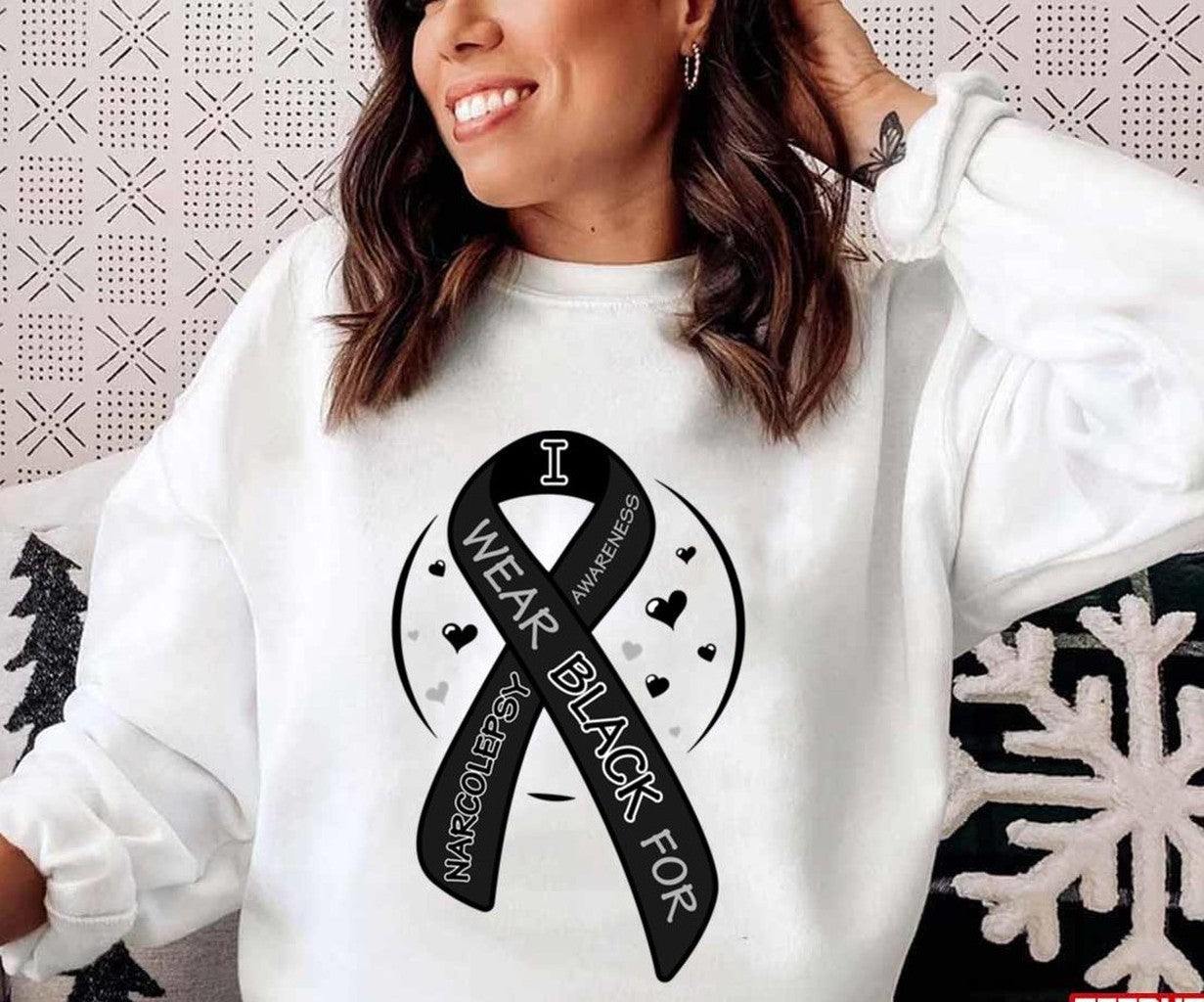Black For Narcolepsy Awareness Sleeping Disorder Unisex T-Shirt