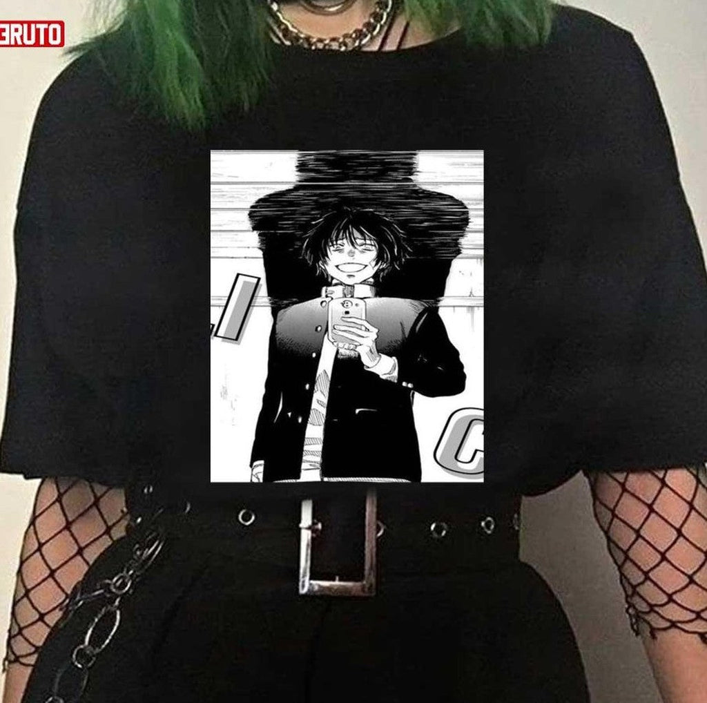 Smiling Tomodachi Game Yuuichi Katagiri Art Unisex T-Shirt