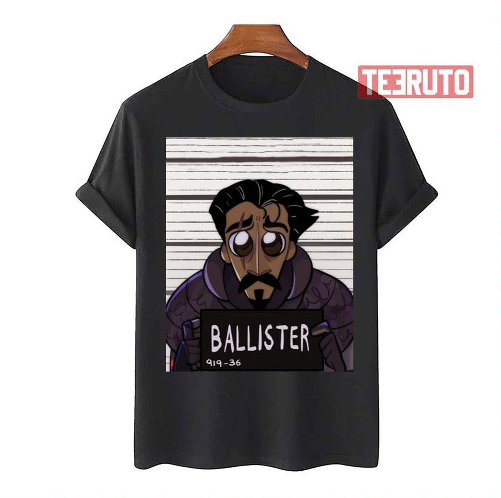 Ballister Mugshot Nimona Graphic Unisex T-Shirt