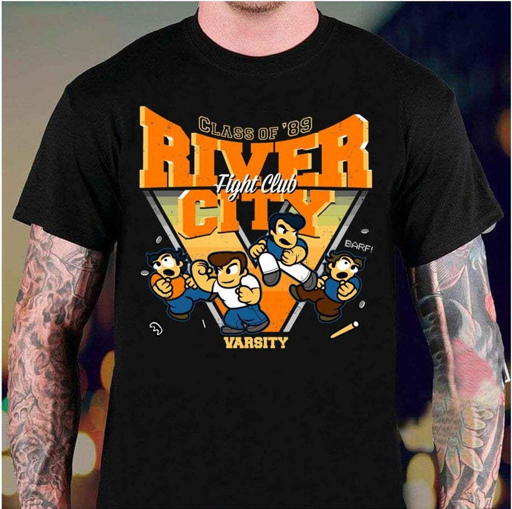 River City Fc Orange Logo Double Dragon Unisex Sweatshirt