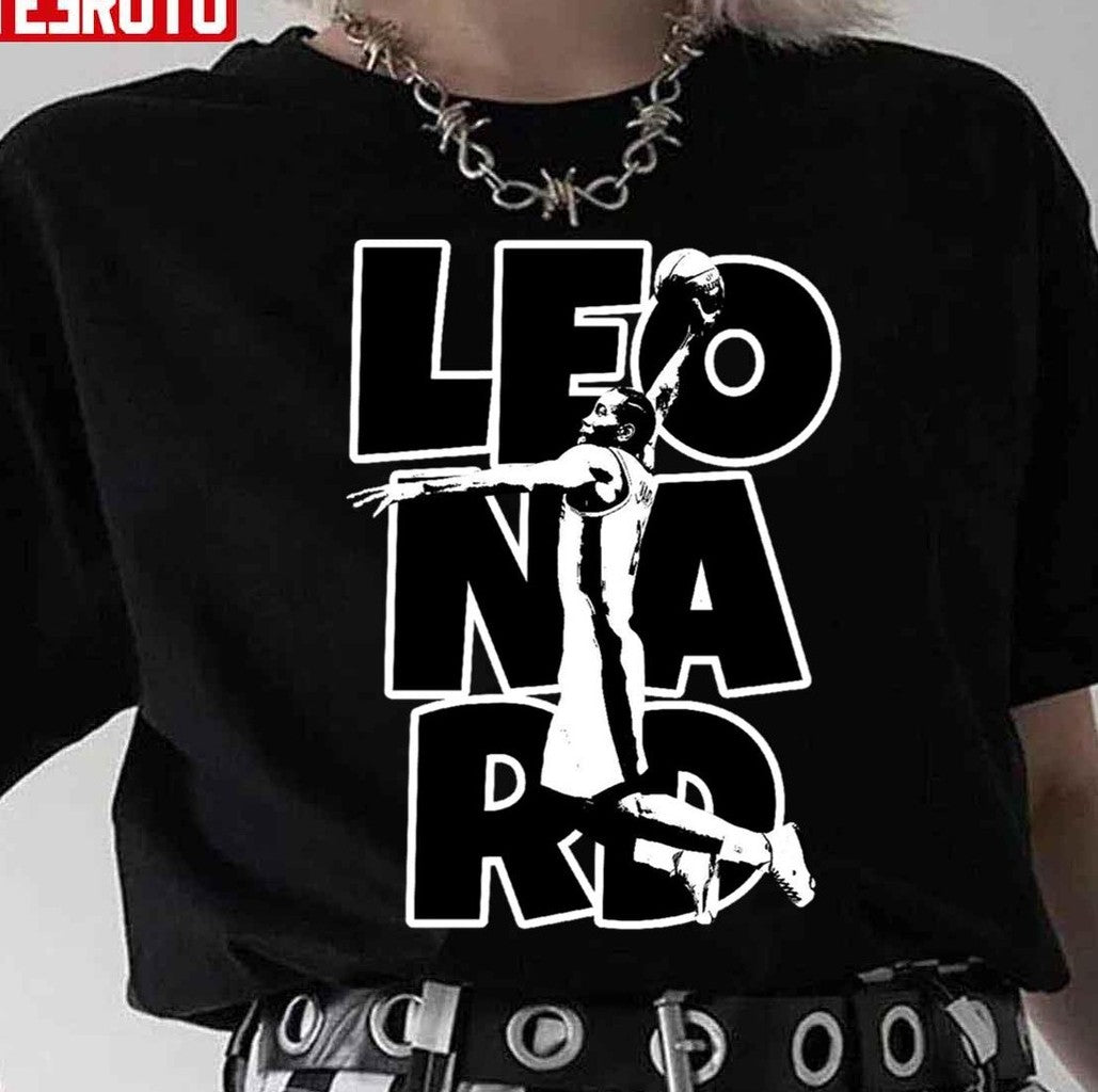 Black And White Design Kawhi Leonard Clippers Basketball Unisex Sweatshirt