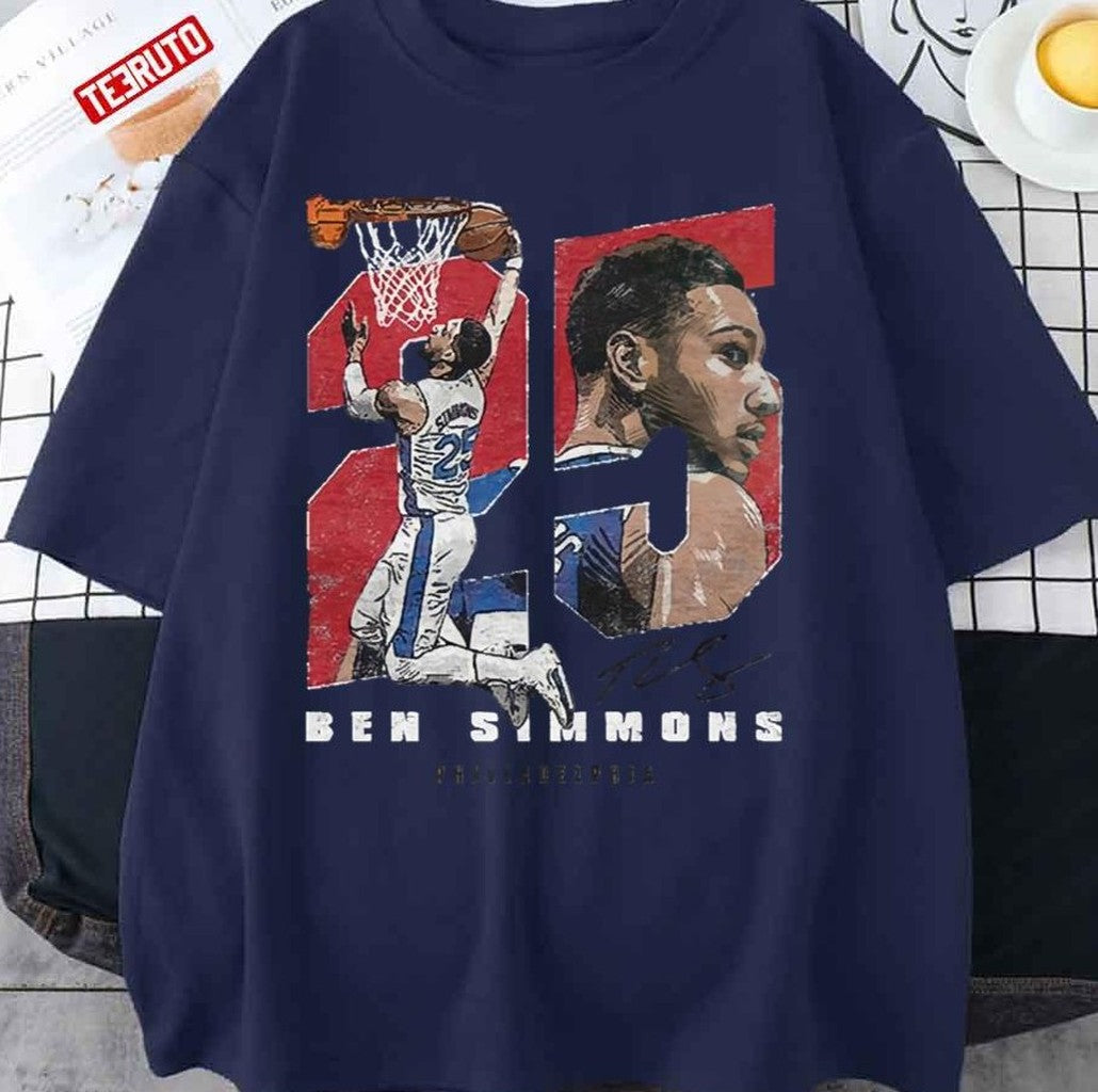 Ben Simmons For Philadelphia 76ers Unisex T-Shirt