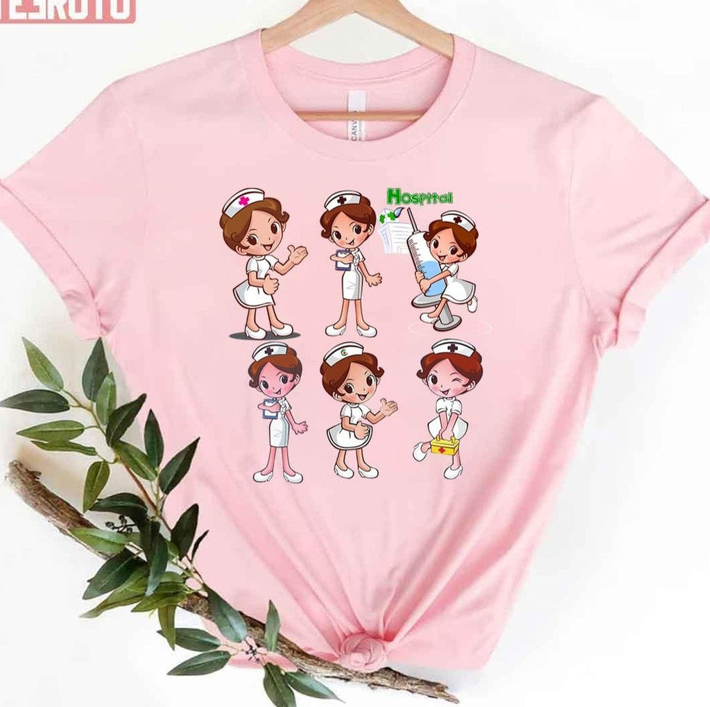 National Nurses Week Cute Chibi Unisex T-Shirt