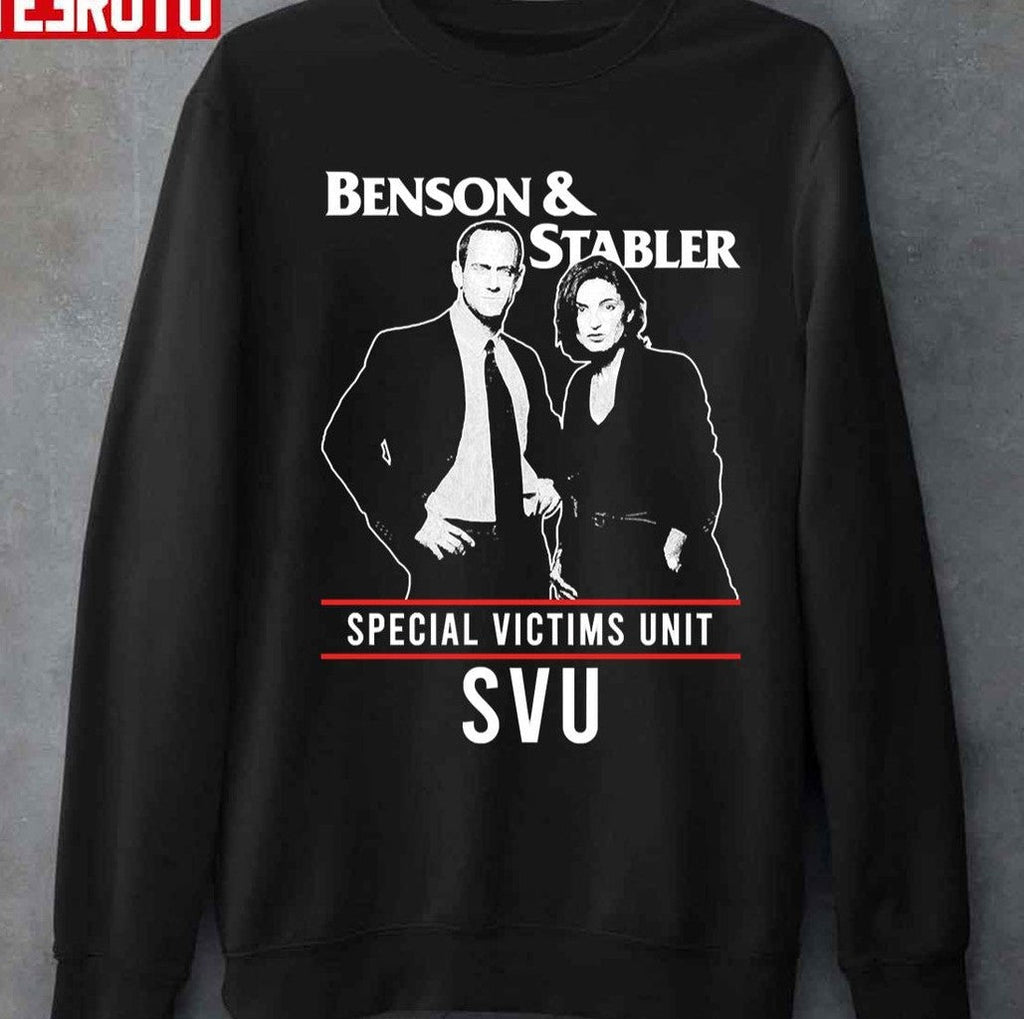 Benson And Stabler Law &amp; Order Unisex T-shirt