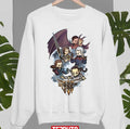 Baldur's Gate 3 Chibi Characters Unisex Sweatshirt
