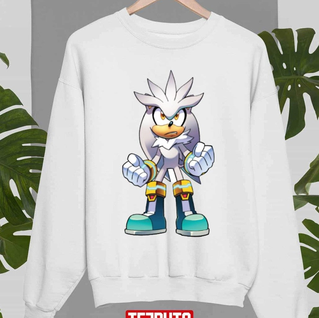 Silver The Hedgehog 2 Unisex Sweatshirt
