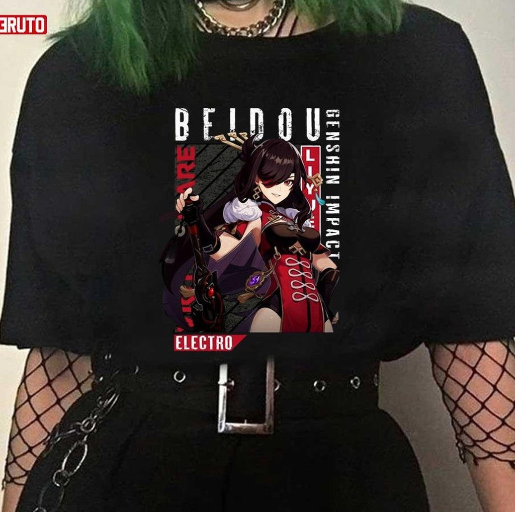 Subnautica Genshin Impact Beidou Art Cute Unisex T-Shirt