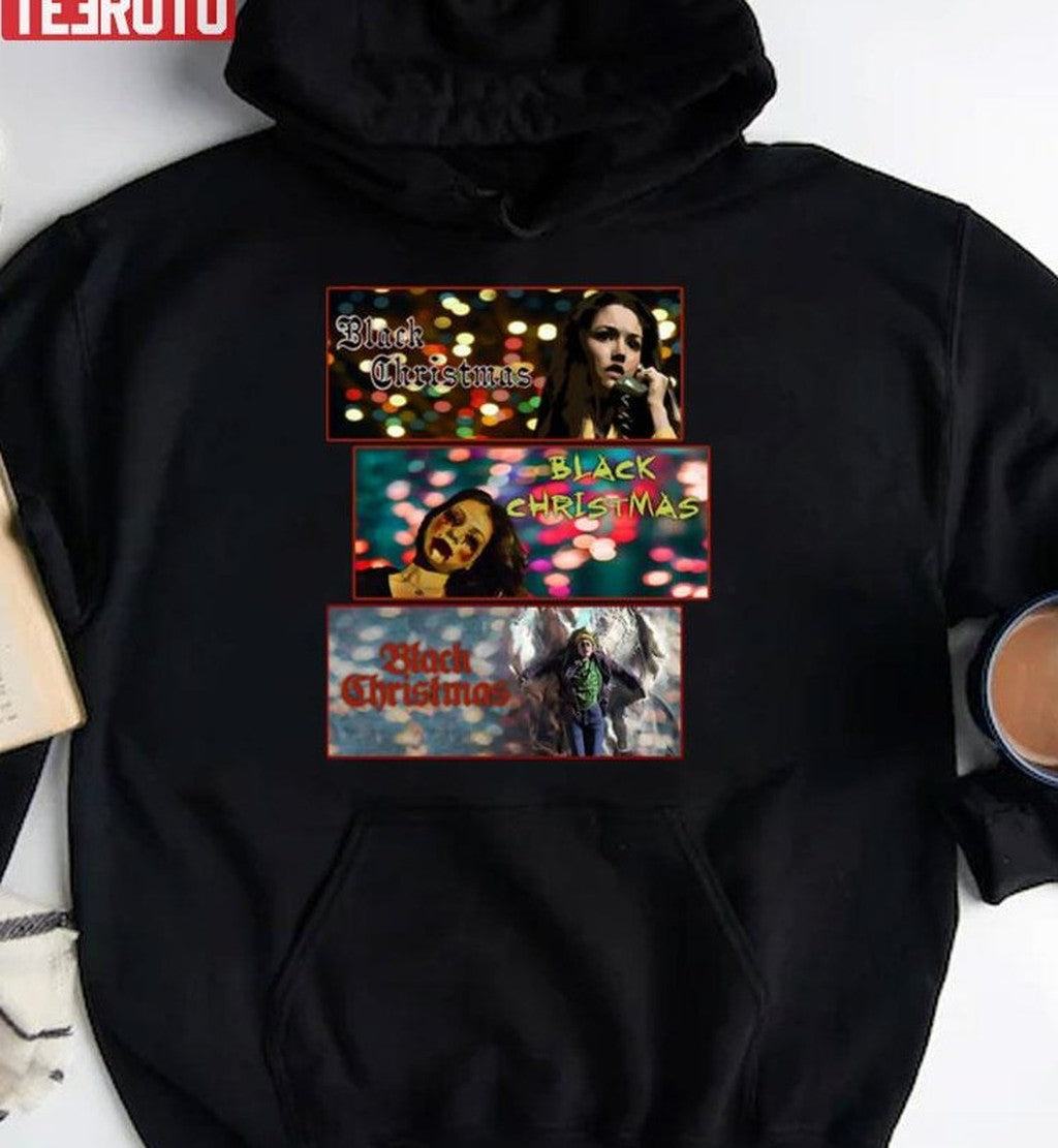 Black Christmas Black Christmas Black Christmas Unisex Sweatshirt