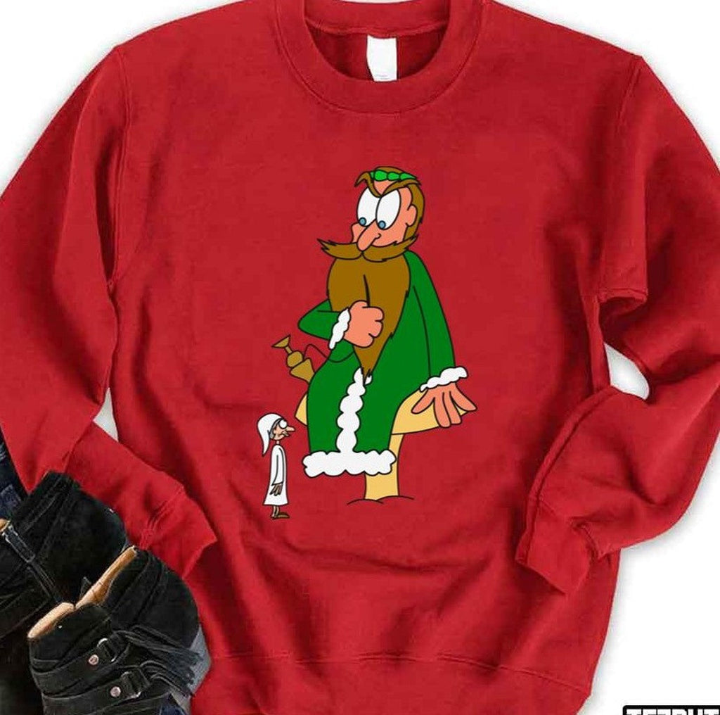 Scrooge In Wonderland Scrooge Bah Humbug Unisex Sweatshirt