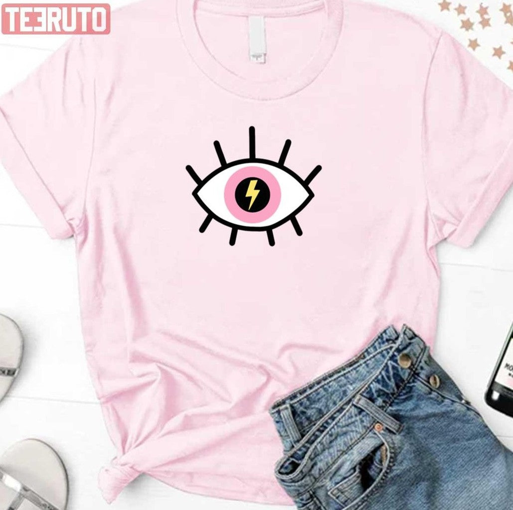 Pink Preppy Eye Unisex T-Shirt