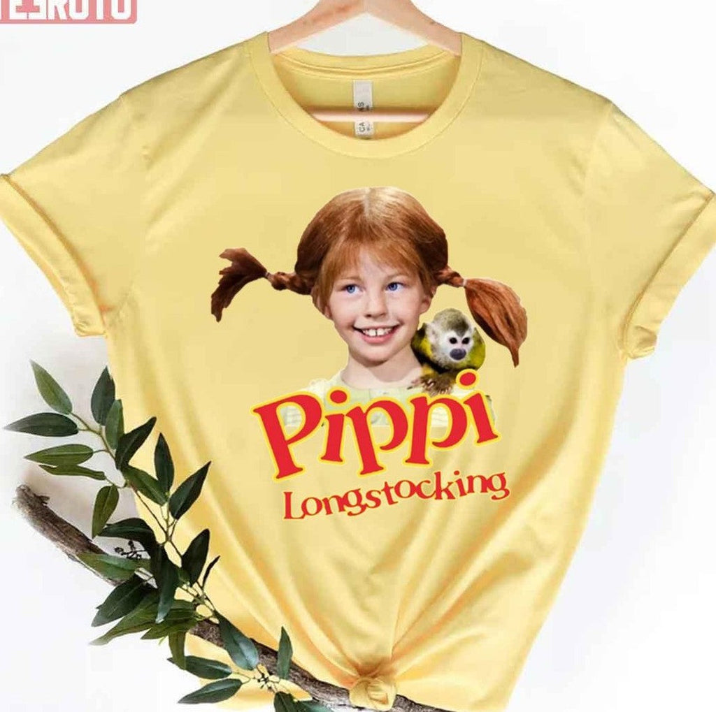 Pippi Langstrumpf Longstocking Unisex T-Shirt