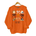 Tennessee Vols Coquette Football Sweatshirt, Tennessee University football Sweatshirt, football Shirt, Gameday tee Classic Cotton Sweaters