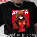 Asuka Langley Soryu Red Comic Neon Genesis Evangelion Unisex T-Shirt