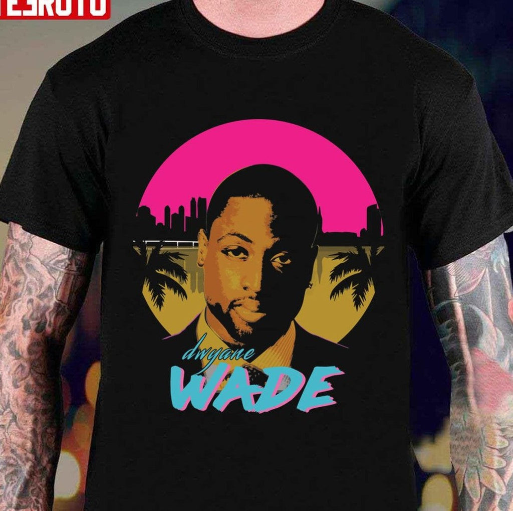 Retro Wade Dwayne Wade Art Unisex T-shirt