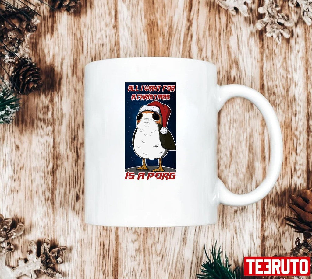 Porg Fan Made Christmas &amp; Prints Unisex Sweatshirt