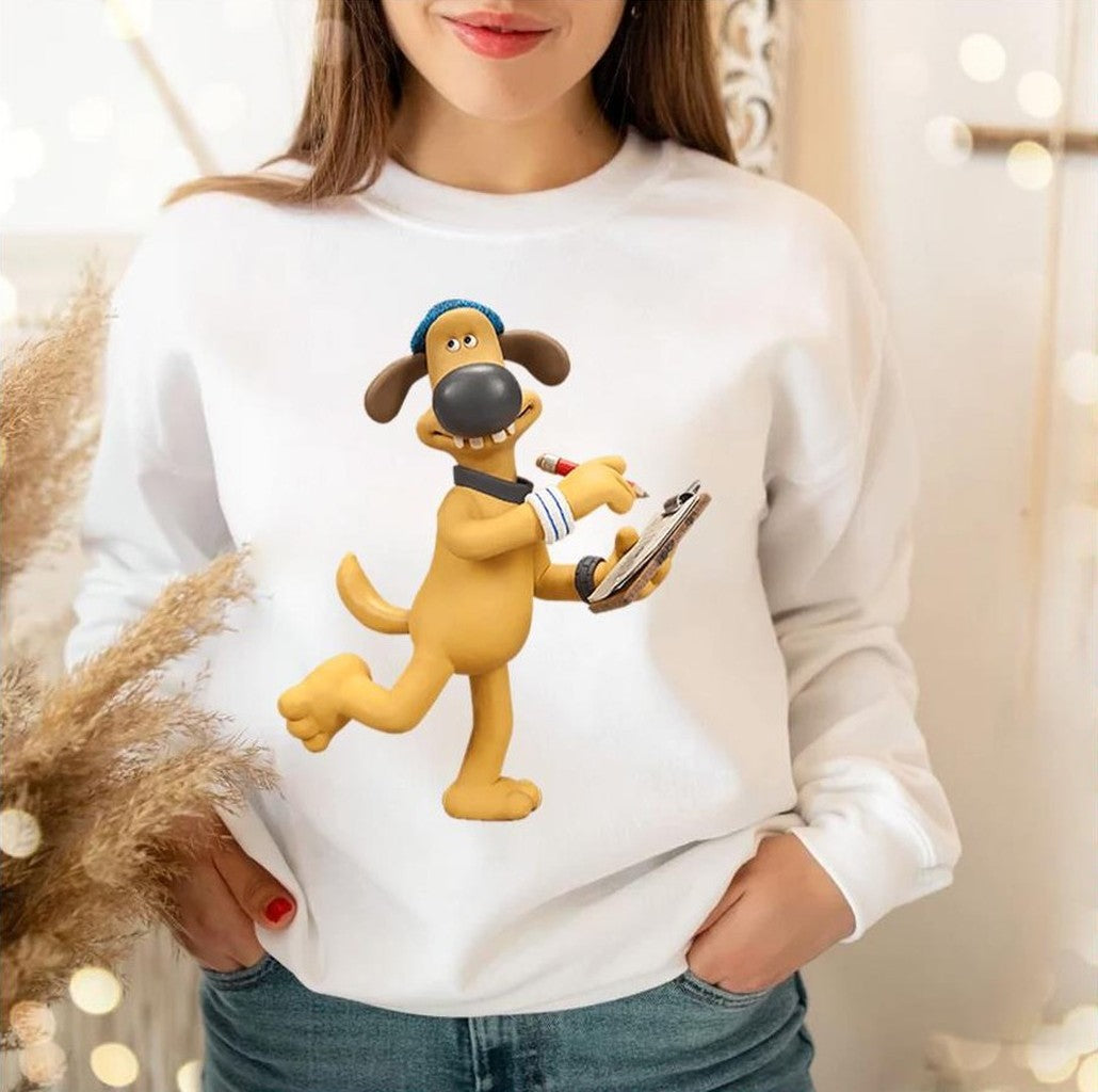 Bitzer Mencatat Dan Senyum Shaun The Sheep Unisex T-Shirt