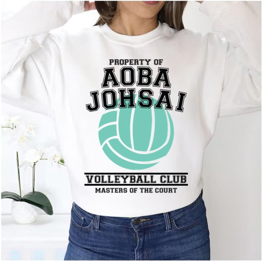 Property Of Aba Johsai Team Master Of The Court Unisex Sweatshirt