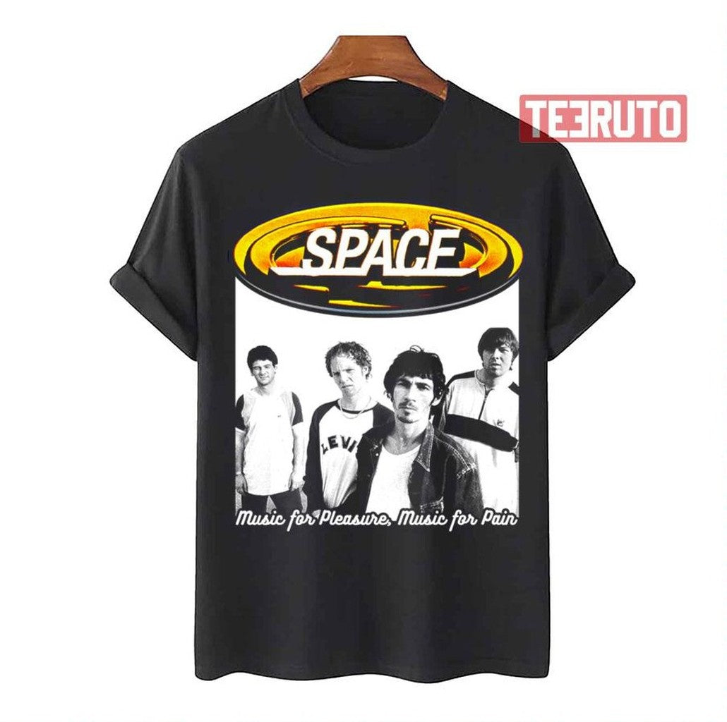 Space Vintage Style 90s Pulp Band Unisex T-Shirt