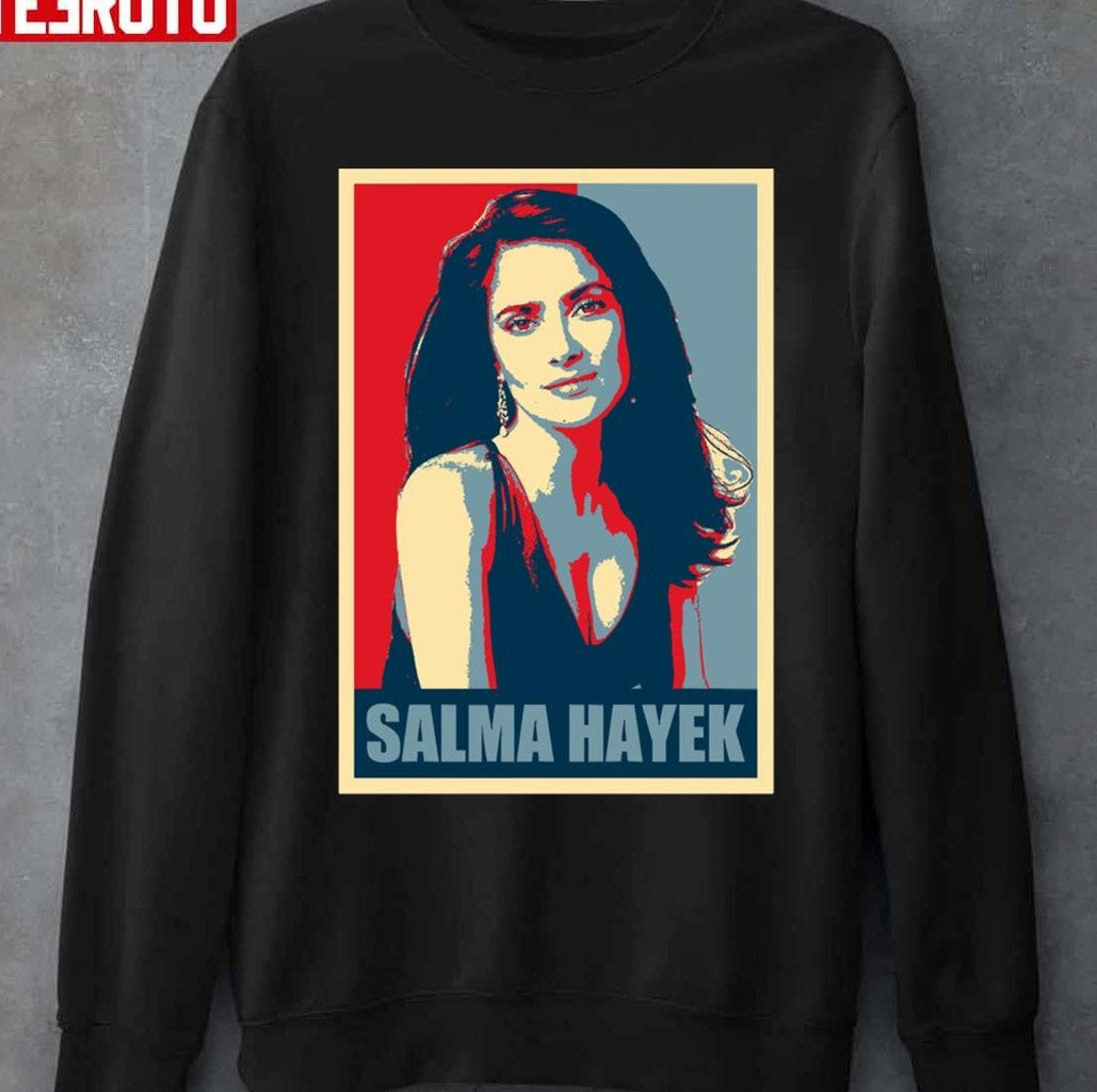 Salma Hayek Hope Vintage Unisex T-Shirt