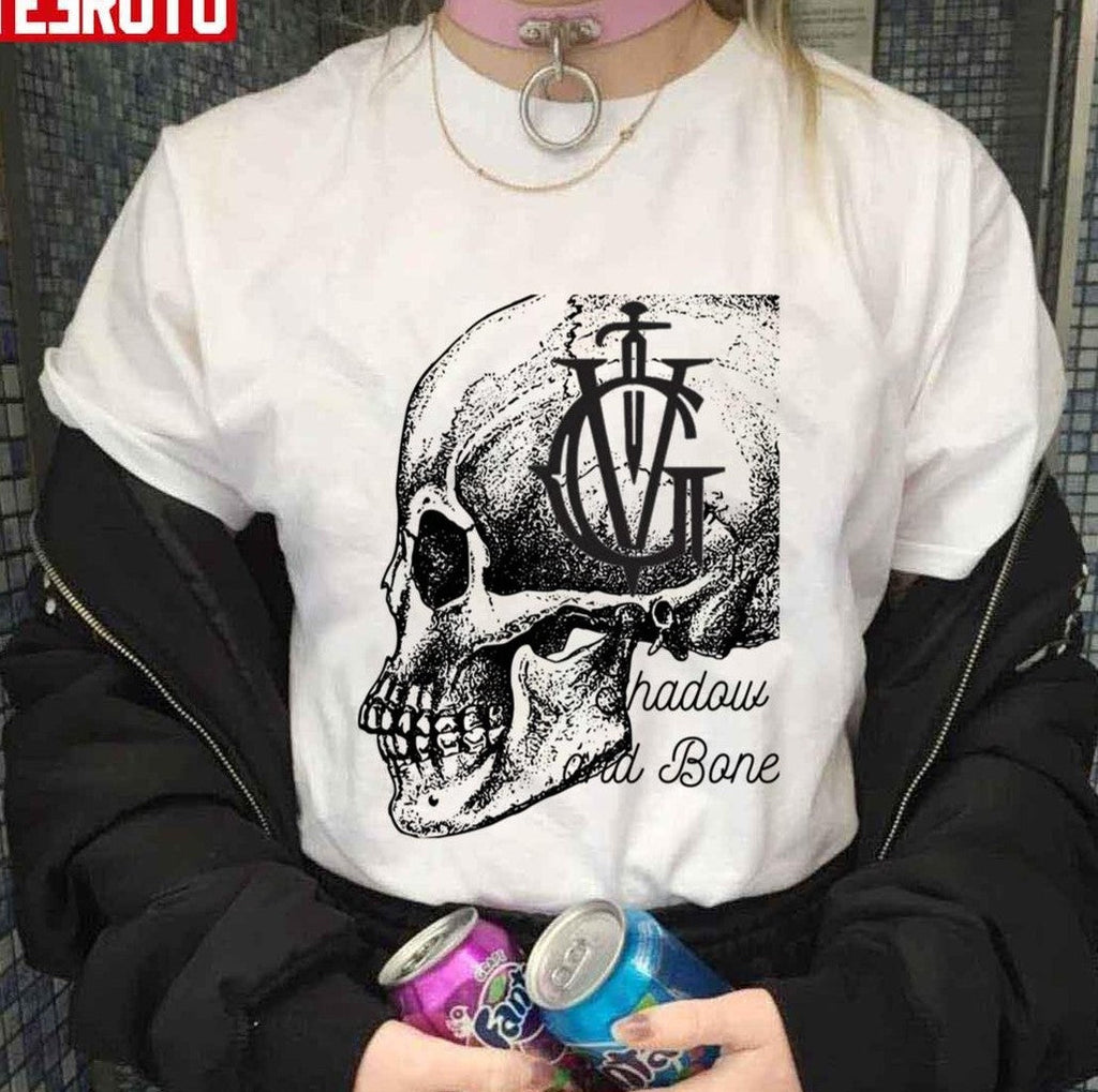 Skull Shadow And Bone Series Perfect Gift Unisex T-Shirt
