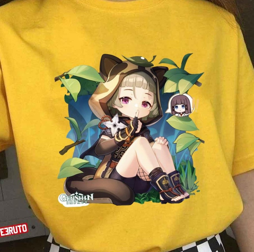 Sayu Genshin Impact Fanart Unisex T-shirt