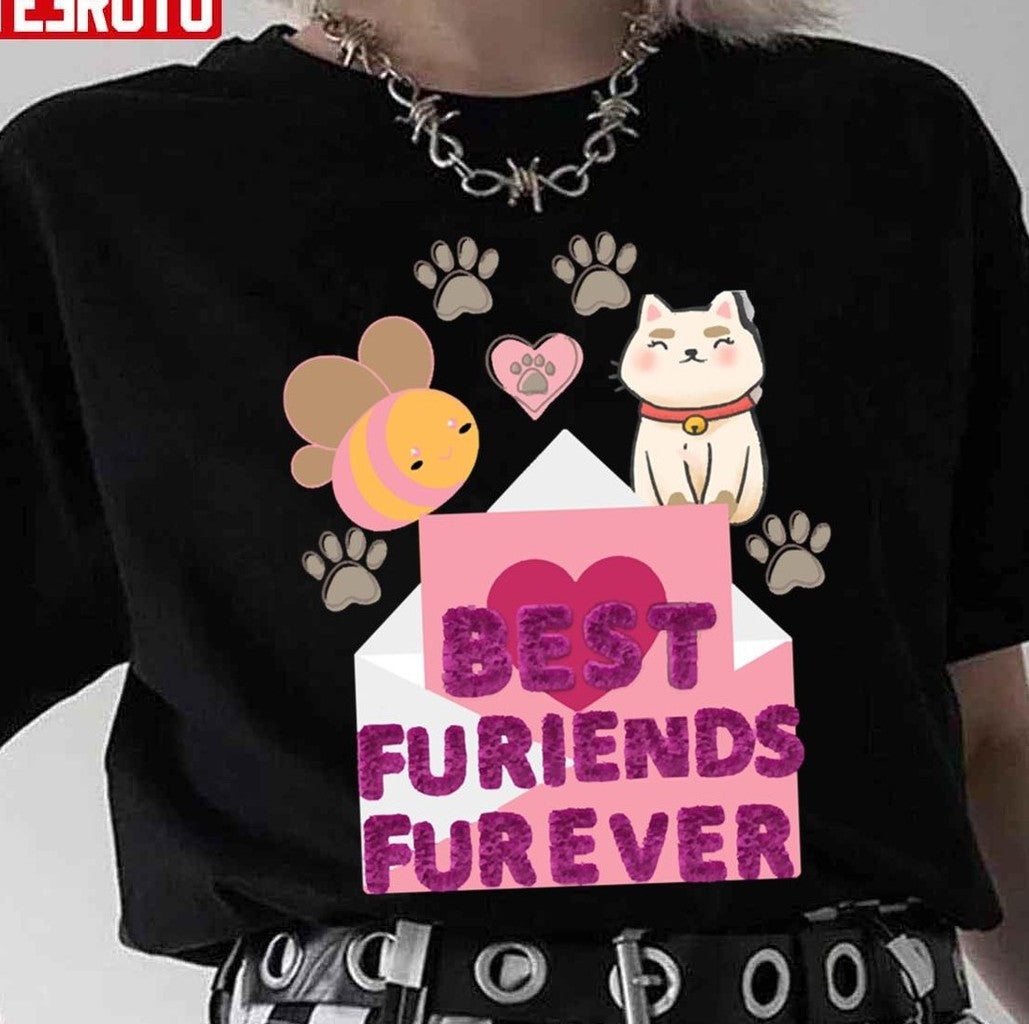 Best Furiends Furever Bee And Puppycat Unisex T-Shirt