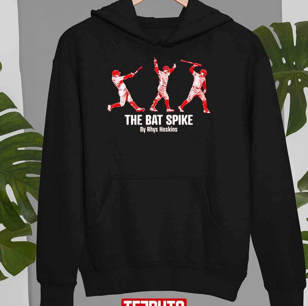 Rhys Hoskins The Bat Spike Philadelphia Phillies The World Series Unisex Sweatshirt