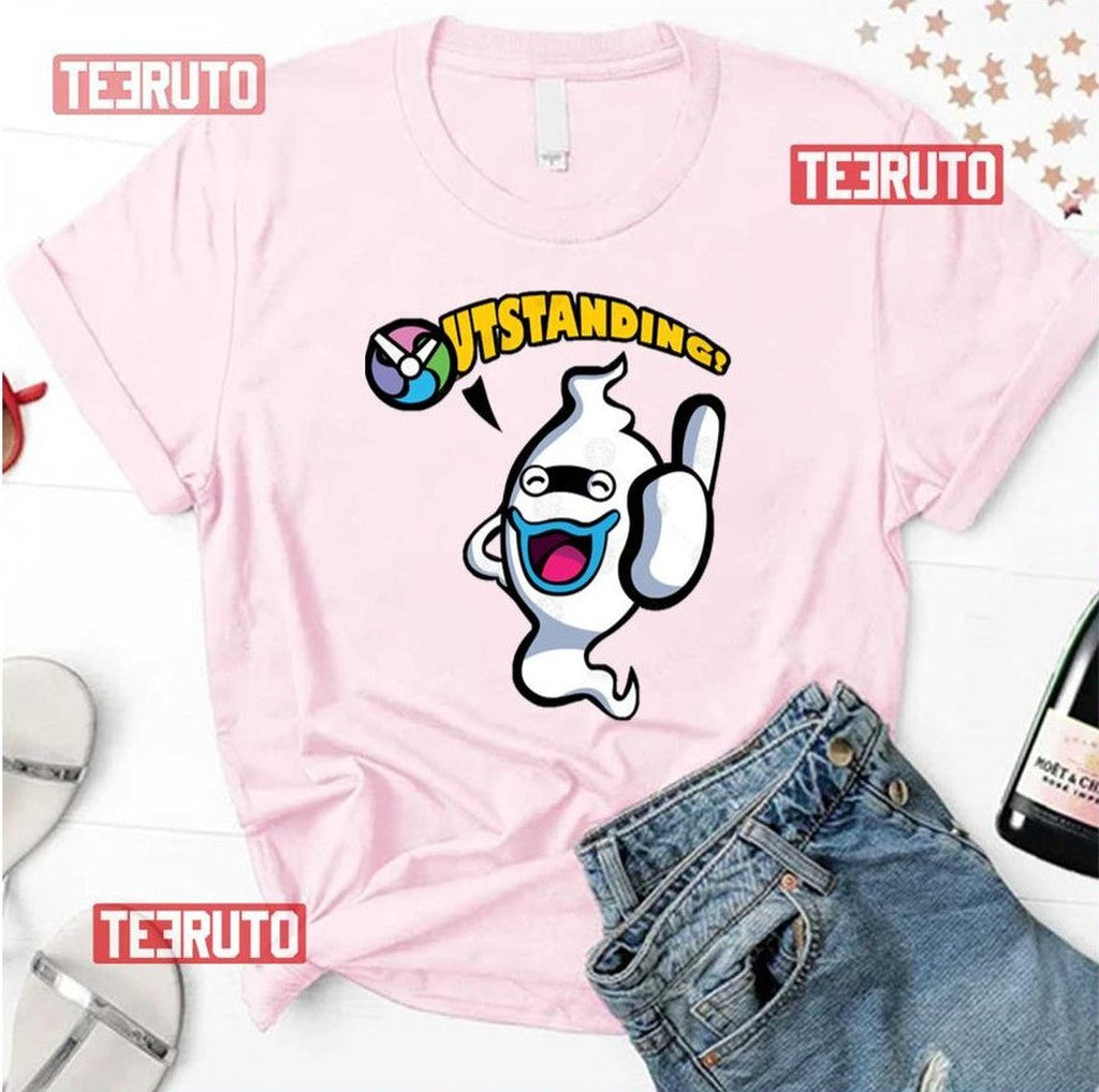 Outstanding Whisper Yokai Watch Unisex T-Shirt