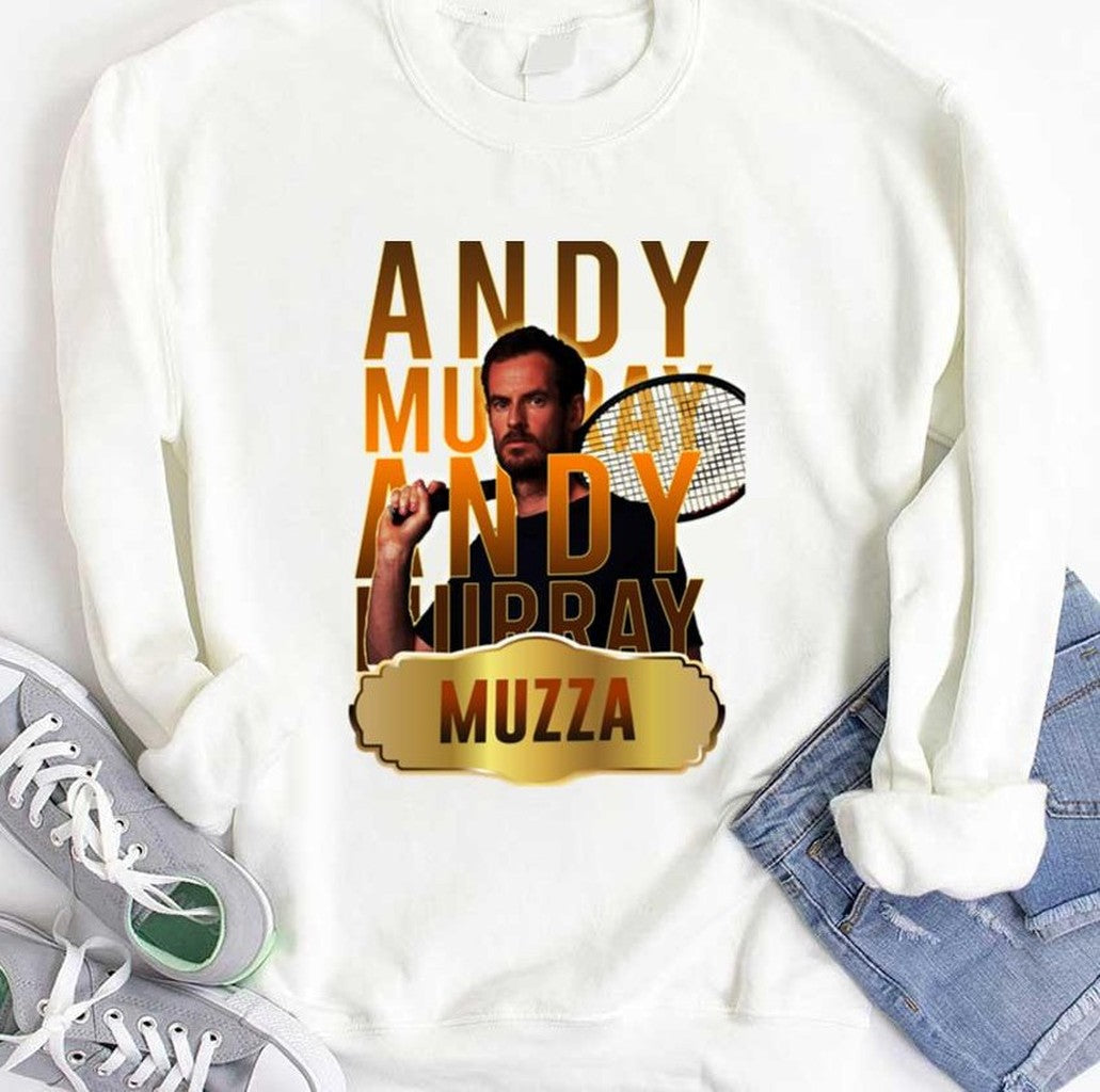 Tennis Champion Muzza Andy Murray Unisex T-shirt
