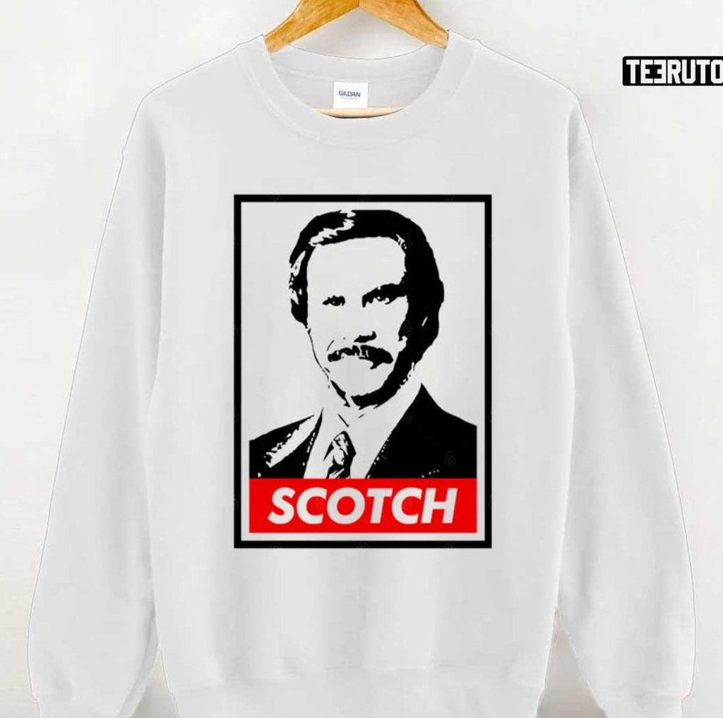 Ron Burgundy Scotch Unisex T-Shirt