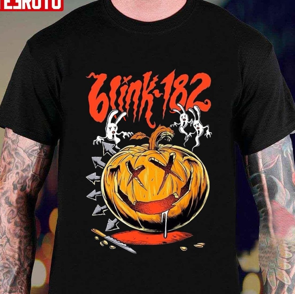 Pumpkin Blink 182 Halloween Unisex T-shirt