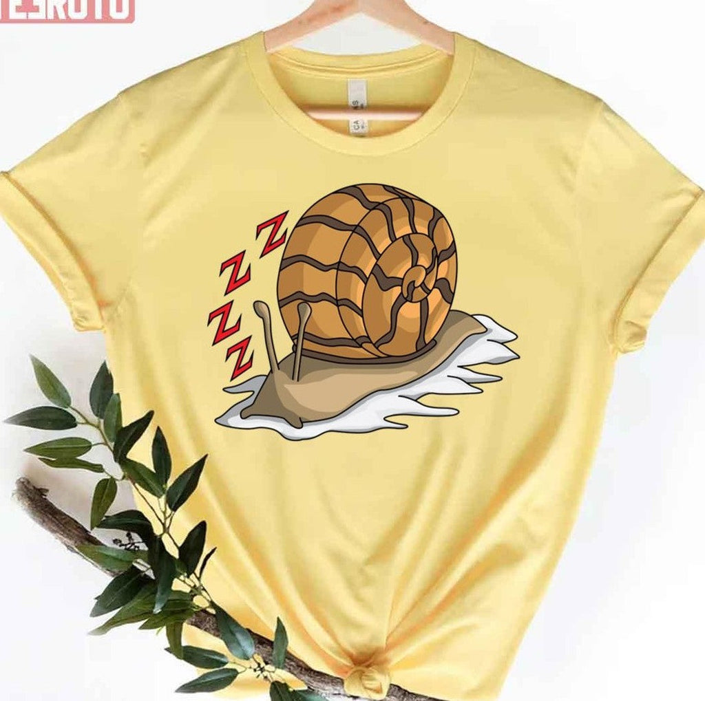 Sloth Sleeping Snail Seven Deadly Sins Unisex T-Shirt