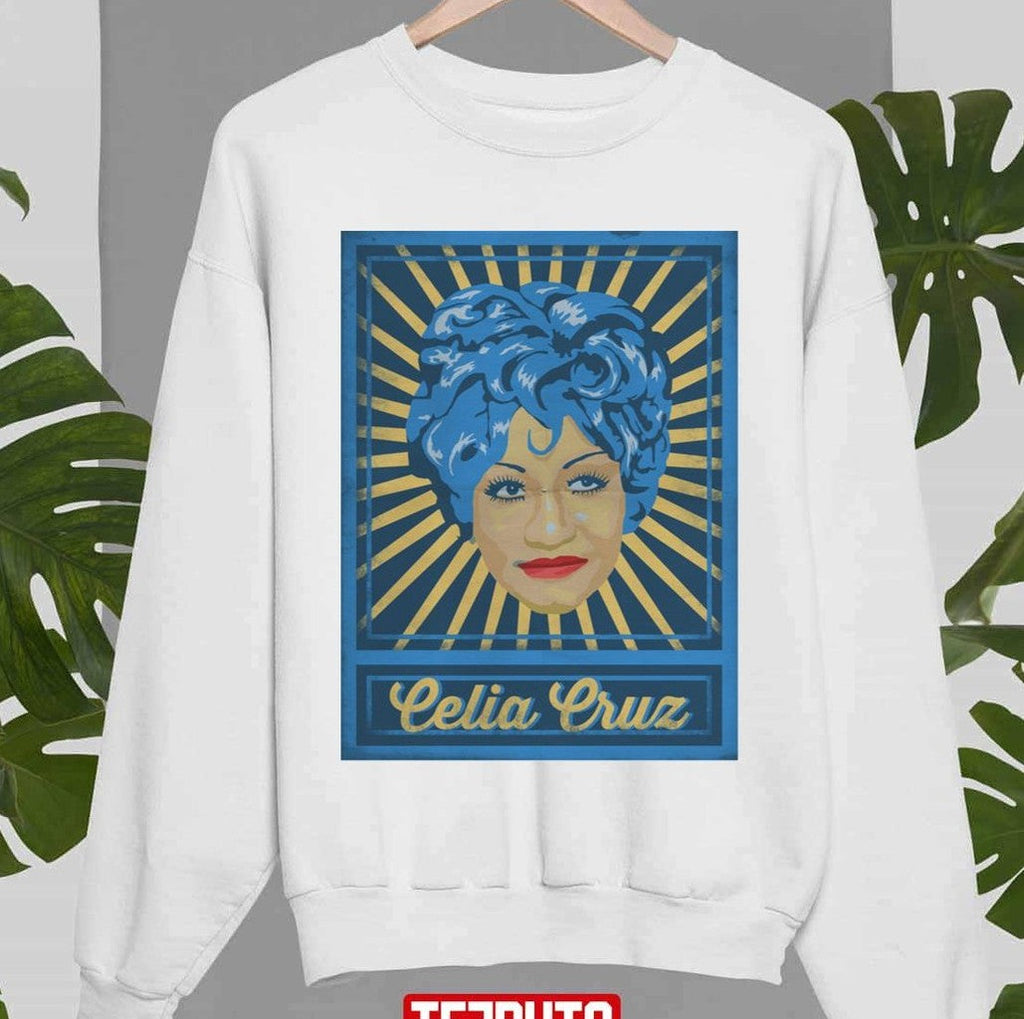 Oldschool Celia Cruz Poster Fanmade Unisex Sweatshirt