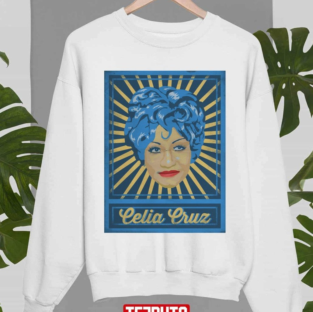 Oldschool Celia Cruz Poster Fanmade Unisex Sweatshirt
