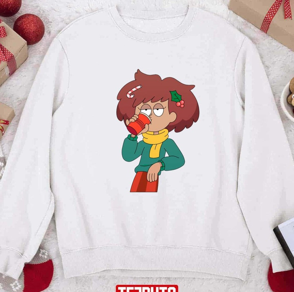 Anne Boonchuy Amphibia Christmas Unisex Sweatshirt