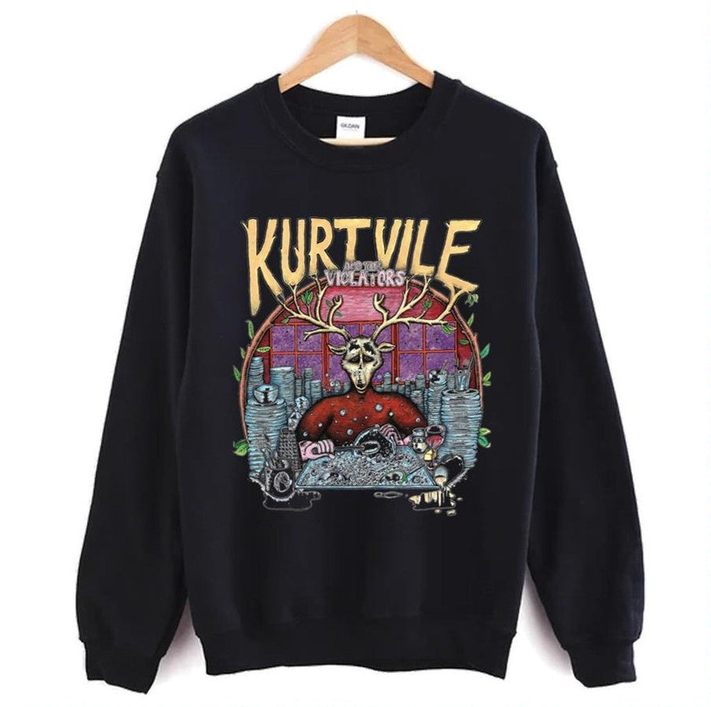 Never Run Away Kurt Vile Unisex Hoodie