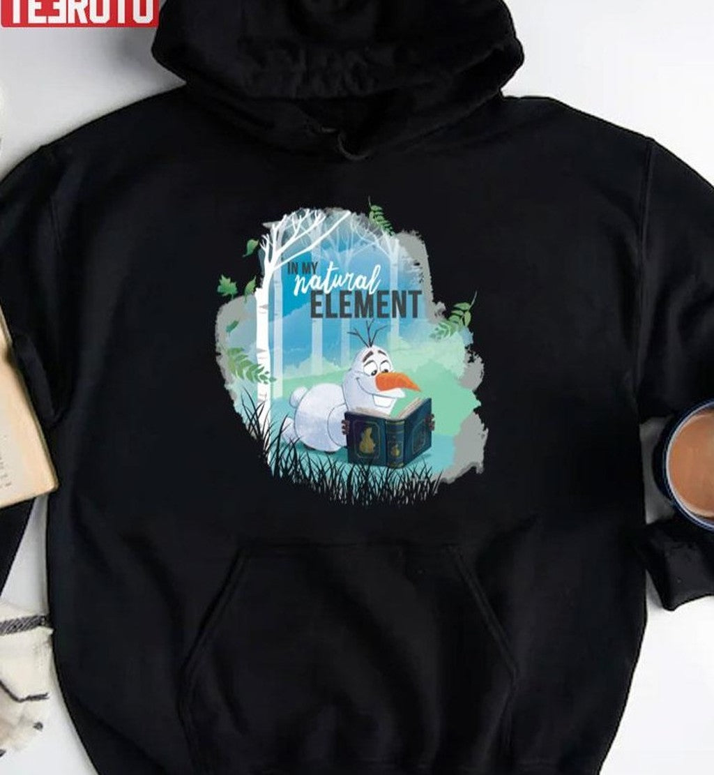 Olaf In My Natural Element Frozen Unisex T-Shirt