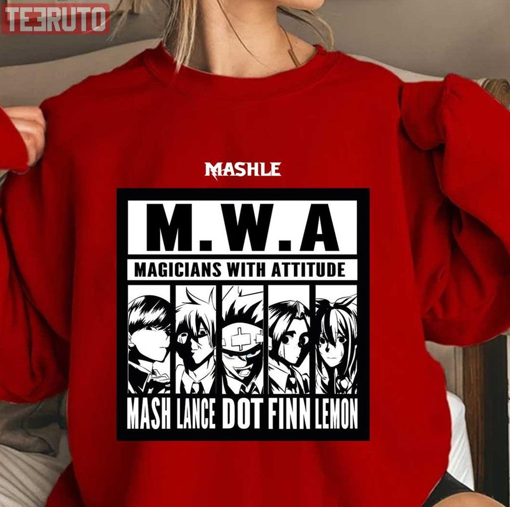 Mwa Magicians With Attitude Mashle Magic And Muscles Lemon Unisex T-Shirt