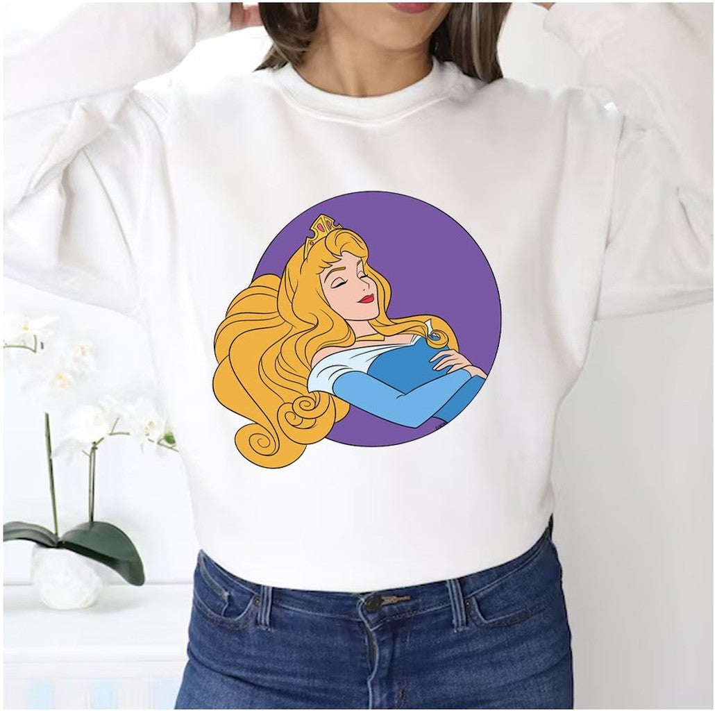 Sleeping Princess Aurora Sleeping Beauty Unisex Sweatshirt