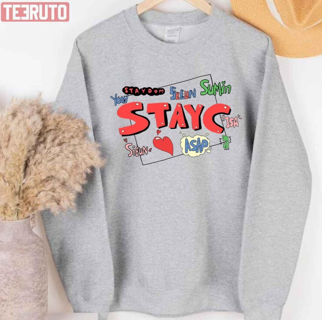 Song Cover Kpop Stayc Asap Unisex T-Shirt
