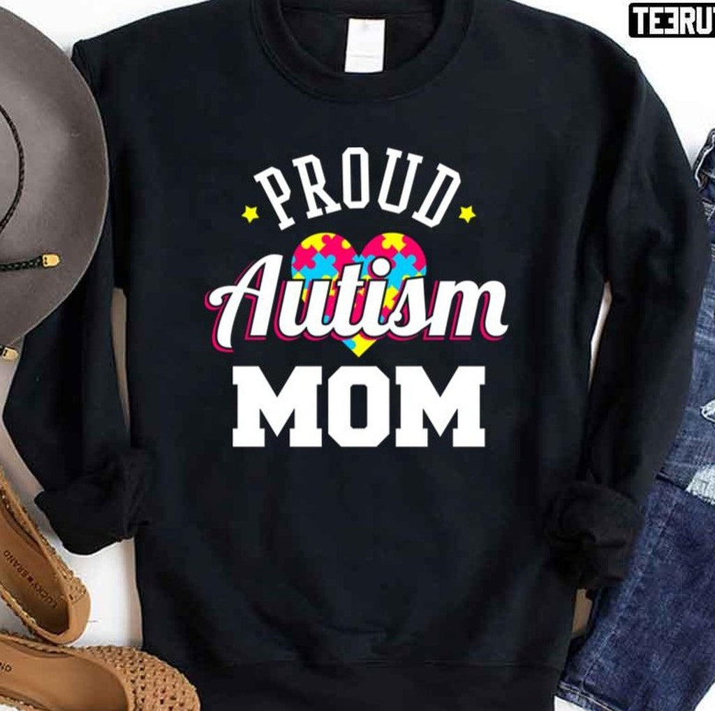 Proud Autism Mom Unisex Sweatshirt