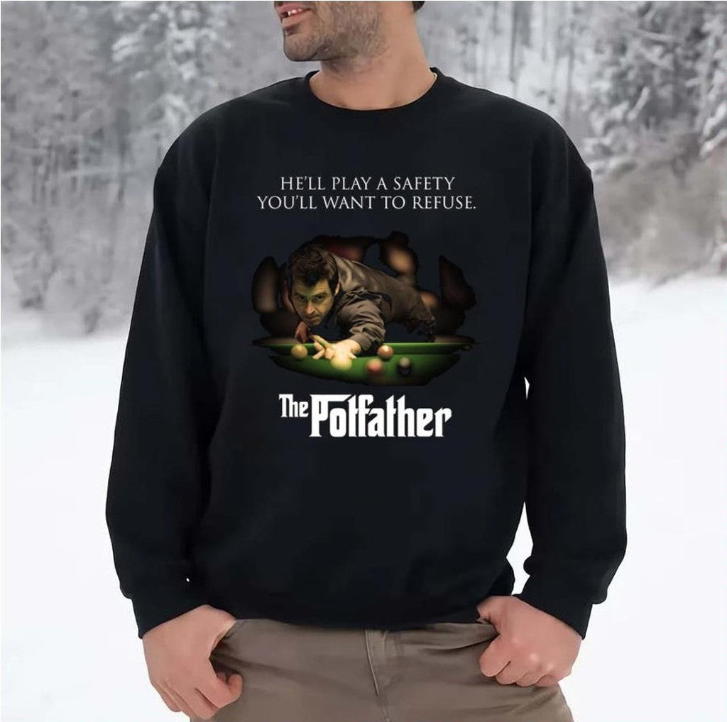 Ronnie O'sullivan The Potfather Snooker Unisex Sweatshirt