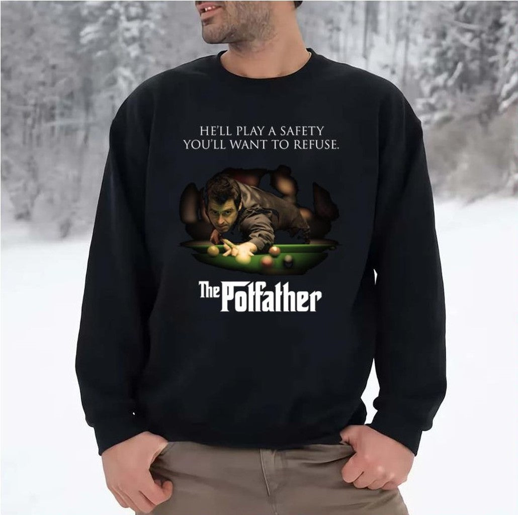 Ronnie O'sullivan The Potfather Snooker Unisex Sweatshirt