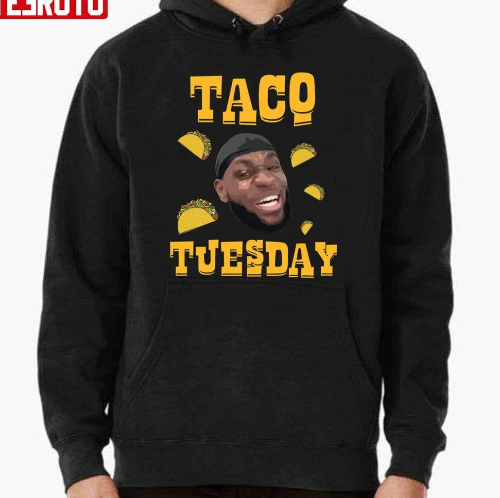 Taco Tuesday Funny Meme Kevin Durant Unisex Hoodie
