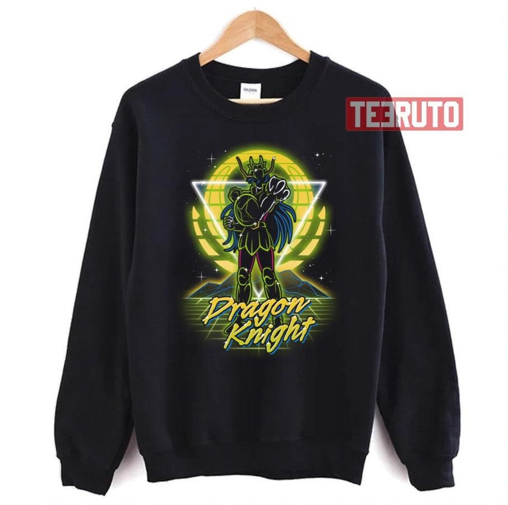 Retro Dragon Knight Saint Seiya Knights Of The Zodiac Unisex T-Shirt