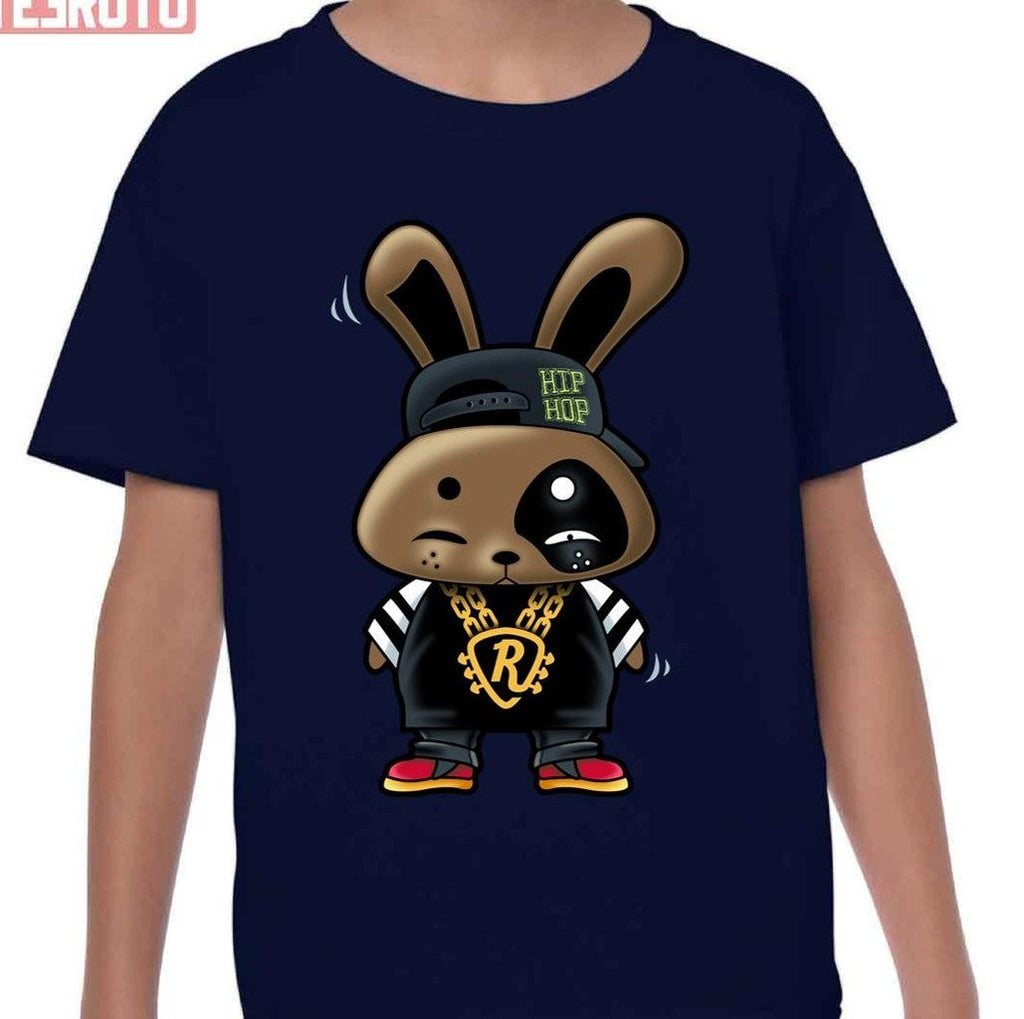 Rh Hip Hop Brown Bunny Kid T-Shirt