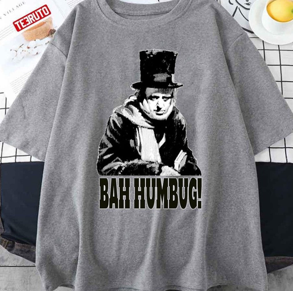 Bah Humbug Ebenezer Scrooge Unisex T-Shirt