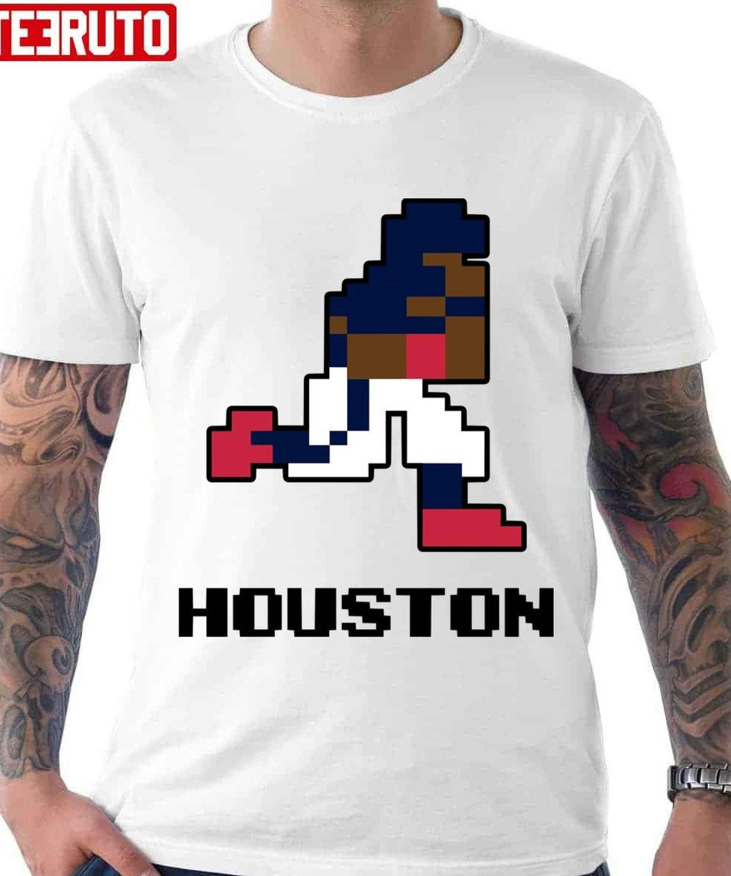 8 Bit Watson Houston Football Unisex Hoodie