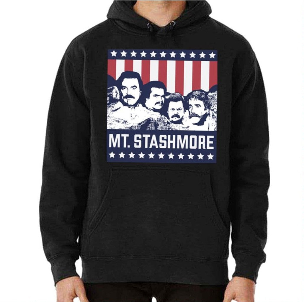 Mount Stashmore Celebrity Mustaches Unisex T-Shirt
